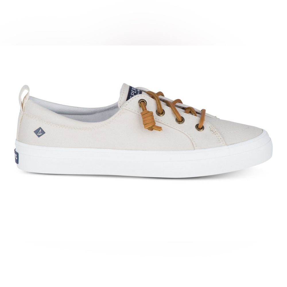 Sperry Crest Vibe Canvas Sneakers in Oat/Linen